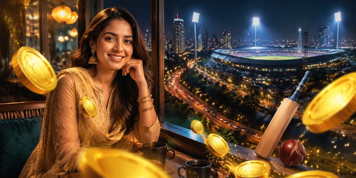 User playing cricket betting games from Mumbai's Bandra area